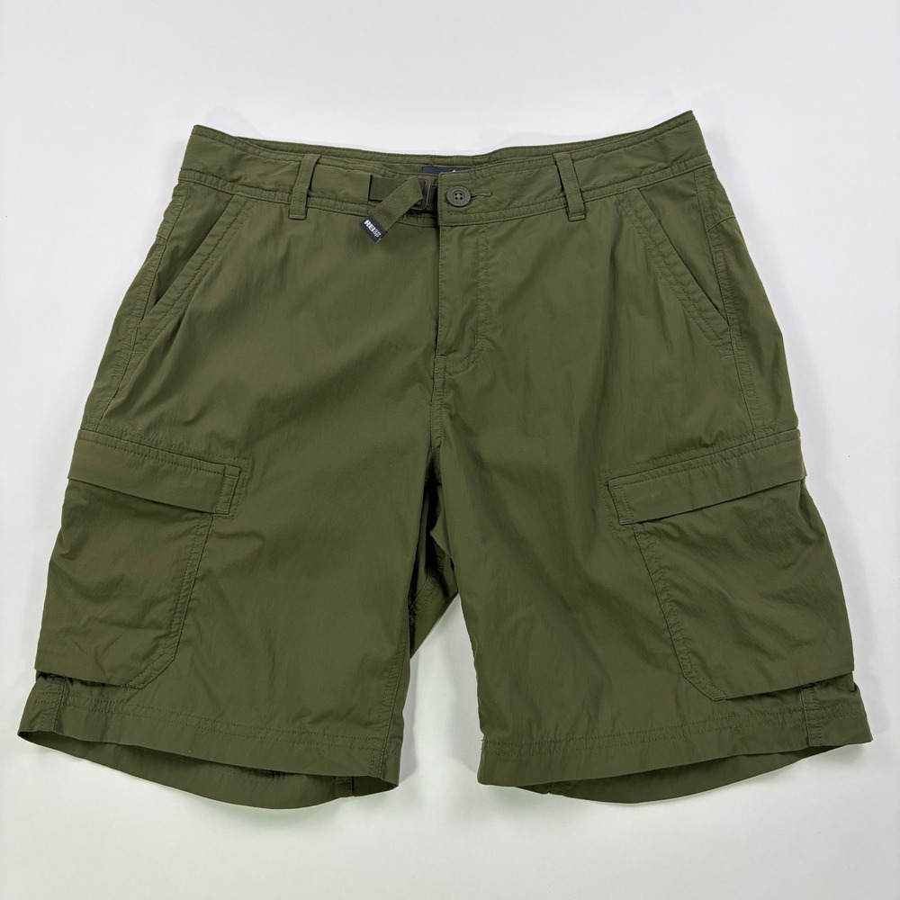 Olive Green Cargo Shorts - Unbranded